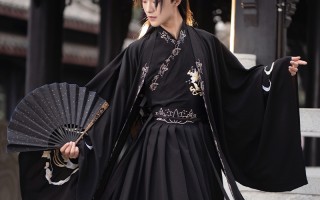 汉服男款短裤穿搭，男汉服
