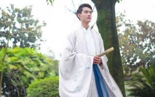 汉服男款穿搭现代，男汉服